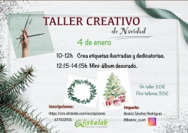Taller creativo de Navidad en Alistelab