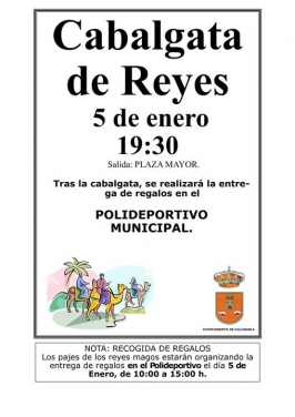 Cabalgata de Reyes en Villanubla