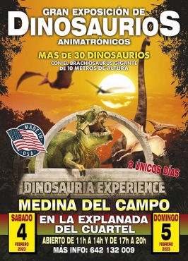 Exposición: “Dinosaurios Animatrónicos" en Medina del Campo 