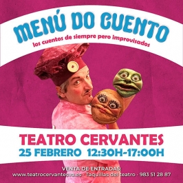 "Menú do cuento”