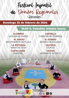 Festival Infantil de Danzas Regionales en Zaratán