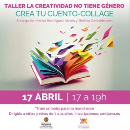 Taller de creatividad infantil en el Centro Municipal de Igualdad