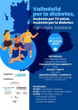 Caminata Solidaria "Valladolid por la diabetes"