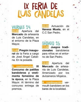 Feria de Luis Candelas en Alcazarén