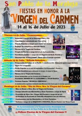 Fiestas en Honor a la Virgen del Carmen