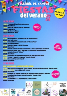 Fiestas del Verano en Becerril de Campos