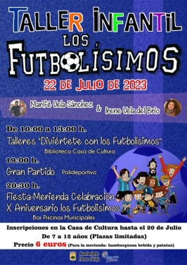 Taller infantil "Los futbolísimos" en Fresno el Viejo