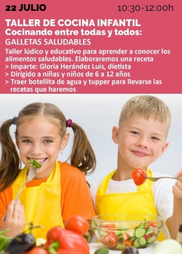"Taller de cocina infantil" en el Centro Municipal de Igualdad