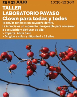 Taller Laboratorio Payaso en el Centro Municipal de Igualdad