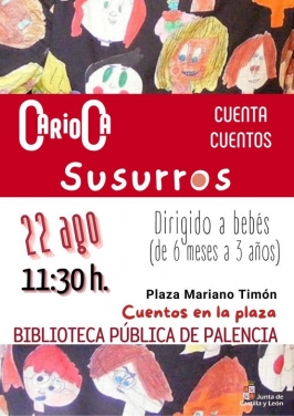 Cuentacuentos: Carioca "Susurros" en Palencia