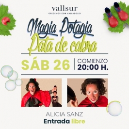 Alicia Sanz presenta "Magia Potagia, pata de cabra"