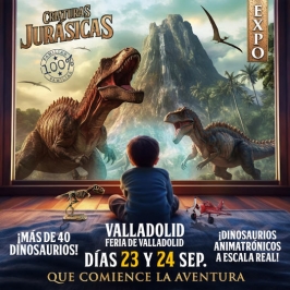 Criaturas Jurásicas en la Feria de Valladolid