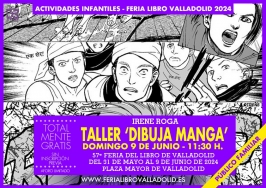 Taller "Dibuja manga" en la Feria del Libro de Valladolid