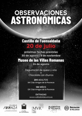 Observaciones Astronómicas en el Castillo de Fuensaldaña