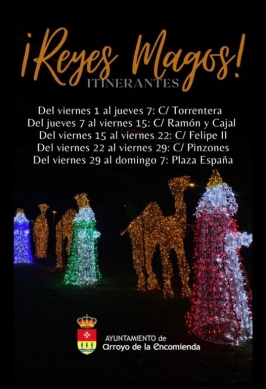 Reyes Magos Itinerantes en Arroyo de la Encomienda