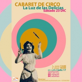 "Cabaret de circo" en la Luz de las Delicias