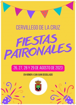 Fiestas Patronales y Semana Cultural en Cervillego de la Cruz