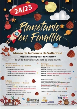 Planetario en familia en el Museo de la Ciencia