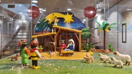 Belén Solidario de Playmobil de ACYCOL