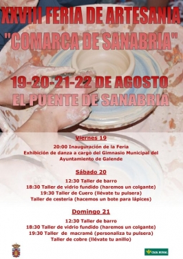 Feria de Artesanía "Comarca de Sanabia"