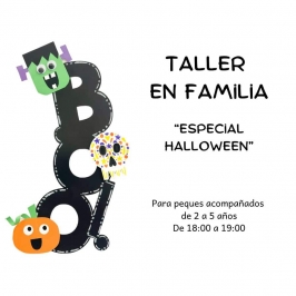 Taller en familia "Especial Halloween" en La Marmota