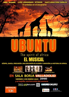 “Ubuntu. The spirit of África. El musical”