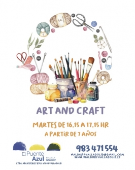 Art and Craft en El Puente Azul