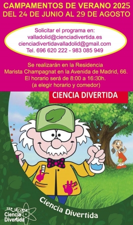 Campamentos con "Ciencia Divertida"