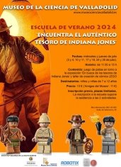 Escuela de Verano "Encuentra el auténtico tesoro de Indiana Jones" en el Museo de la Ciencia
