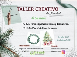 Taller creativo de Navidad en Alistelab