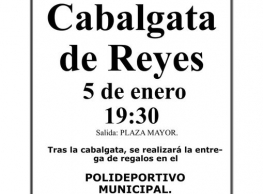 Cabalgata de Reyes en Villanubla