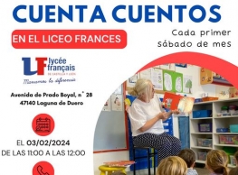 Cuentacuentos bilingües en el Liceo Francés