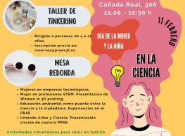 Taller de "Tinkering" en el PRAE