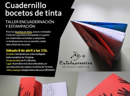 "Taller de Encuadernación y Estampación" en la 30ª Feria del Libro Antiguo y de Ocasión