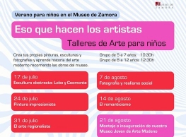 Talleres infantiles en el Museo de Zamora