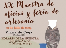 XX Muestra de Oficios y Feria de Artesanía en Viana de Cega