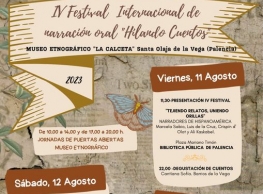 IV Festival Internacional de narración oral "Hilando Cuentos" en Santa Olaja de la Vega