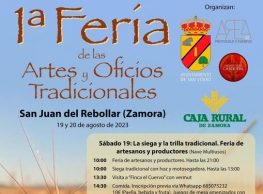 Feria de las Artes y Oficios Tradicionales en san Juan del Rebollar