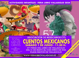 "Cuentos Mexicanos" en la Feria del Libro de Valladolid