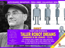 Taller "Robot Dreams" en la Feria del Libro de Valladolid
