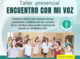 Taller "Encuentro con mi voz" en ConMimo