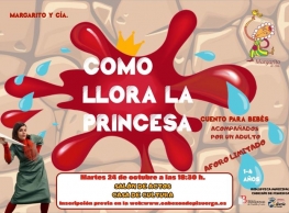 "Como llora la princesa" en Cabezón de Pisuerga