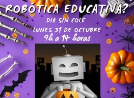 "¿Truco, trato o robótica educativa?" en Pulediamante