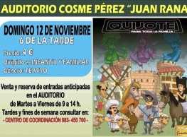 Tresbolillo presenta "Quijote para toda la familia"