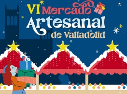 VI Mercado Artesanal Navideño en la Plaza Mayor de Valladolid