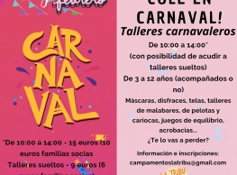 Talleres carnavaleros Días sin cole