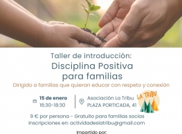 Taller de Introducción: Disciplina positiva para familias