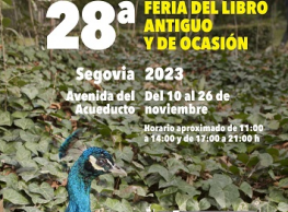 Feria del Libro Antiguo y de Ocasión de Segovia 2023