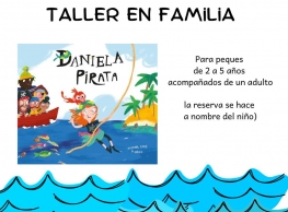 Taller en familia "Una de piratas" en la Librería La Marmota