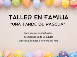 Talleres en familia "Una tarde de Pascua" en La Marmota